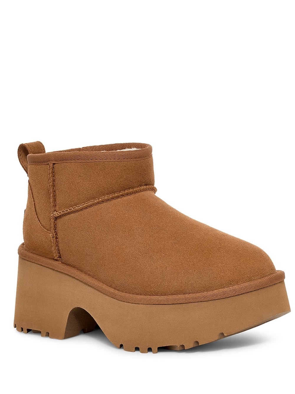 UGG• Classic mini ultra new heights boots chestnut